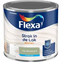 Flexa - Strak In De Lak Binnenlak Zijdeglans - The Workshop 6 - Mengverf - 500 Ml