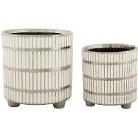Mauro Ferretti Vaashouder Ray Set 2 Pcs Ø 22,5×24 cm