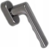 Hoppe SecuForte raamklink aluminium, verstelbare pen 32-42 mm