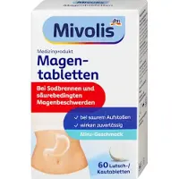 Mivolis Maagtabletten, 60 tabletten, 60 g
