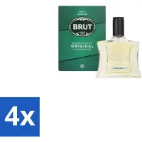 BRUT 4 x Original Eau de Toilette Spray 100 ml - Original - Eau De Toilette - Geur - Parfum - Lavendel