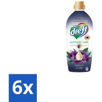 Dreft – Wasverzachter – Ultimate Care Intense Dark – 40 Wasbeurten - Voordeelverpakking - 6 stuks