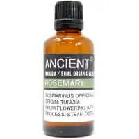 Ancient Wisdom Biologische Etherische Olie Rozemarijn - 50ml - Essentiële Oliën - Aromatherapie - Essentiële Rozemarijn Olie
