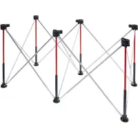 Einhell opklapbaar werkstatief (staal, tafelbladformaat 1270 x 665 mm, tot 1100 kg, 6 poten, connector voor werkblad, draagtas, 3,96 kg, werkstatief/steunstatief)