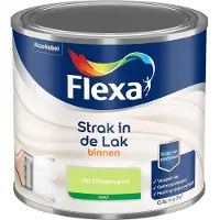 Flexa - Strak In De Lak Binnenlak Mat - Vol Citroengras - Mengverf - 500 Ml