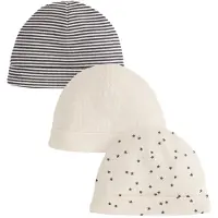Next - Jongens - Set van 3 baby-beanies - Crème