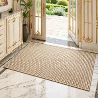 Famanu – Wasbare voetmat voor binnen, absorberende vuilvangmat van 50x80 cm, ideaal voor entree en gang