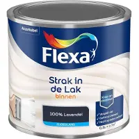 Flexa - Strak In De Lak Binnenlak Zijdeglans - 100% Lavendel - Mengverf - 500 Ml