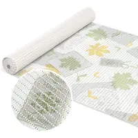 ANRO Badmat Esdoorn Groen 65x350cm Antislip Douchemat Afwasbaar Sneldrogend