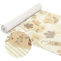 ANRO Badmat Esdoorn Beige 65x350cm Antislip Douchemat Afwasbaar Sneldrogend