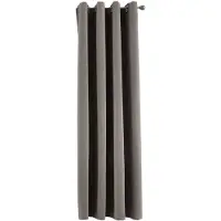 Famanu – Thermo-gordijn in taupe van 160 x 140 cm, verduisterend en geluidsisolerend voor optimale privacy