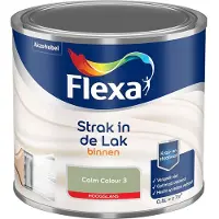 Flexa - Strak In De Lak Binnenlak Hoogglans - Calm Colour 3 - Mengverf - 500 Ml