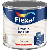 Flexa - Strak In De Lak Binnenlak Hoogglans - Drop Delay - Mengverf - 500 Ml