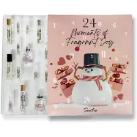 Sentio Luxe Adventskalender met 24 mini flesjes parfum - Sneeuwpop