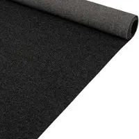 ANRO Eventtapijt Antraciet 100x133cm – Beurstapijt Loper Messeloper Bruiloftsloper Antislip Op Maat