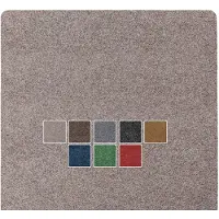 ANRO Deurmat Beige 120x80cm – Schoonloopmat Antislip Wasbaar Voordeur Hal Binnen & Buiten Op Maat
