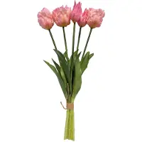Clayre & Eef Kunstbloem Roze Kunststof