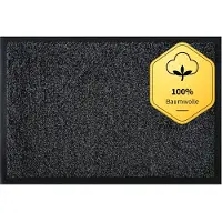 Famanu – Deurmat, vuilvangmat voor binnen en buiten, antislip, ideaal voor de voordeur, 50 x 80 cm