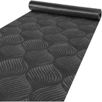 ANRO Tapijtloper Baker Grijs 160x100cm – Velours Gangloper Antislip Keukenloper Hal Op Maat