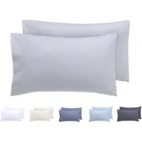 Famanu – Set van 2 kussenslopen van microvezel, extra zacht en hypoallergeen, ideaal voor comfortabele nachten
