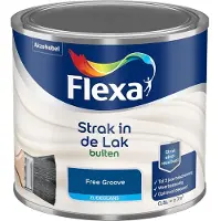 Flexa - Strak In De Lak Buitenlak Zijdeglans - Free Groove - Mengverf - 500 Ml