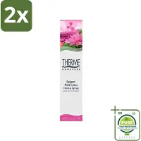 Therme - Interieurspray - Saigon Pink Lotus - Oosterse Romantiek in Huis - 60 ml - Voordeelverpakking - 2 stuks - Interieurspray - Saigon pink lotus