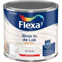 Flexa - Strak In De Lak Binnenlak Hoogglans - Wit Aarde - Mengverf - 500 Ml