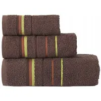 Markizeta Bruine Terry Handdoek met Lus 30x50cm Katoen