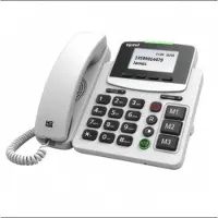 Tiptel 3220XL – VoIP IP Telefoon – Extra Grote Toetsen en Display – SIP – PoE – Wit