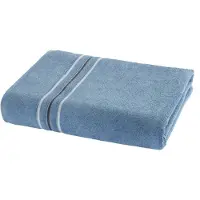 MOODIT Strandlaken Empress Stone Blue - 100 x 200 cm - Katoen