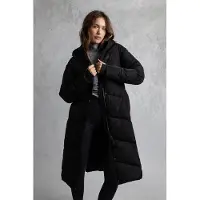 Anky Jas Long Puffer Zwart - L