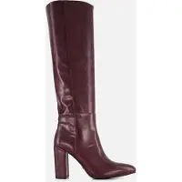 Mexx Krystal Indy Lange Laarzen Bordeuxrood Maat 39