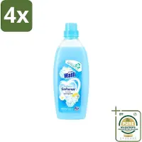 At Home - Wash - Wasverzachter - Lovely Springtime - 20 Wasbeurten - Voordeelverpakking - 4 stuks - Wasverzachter voor alle stoffen - Wasverzachter fris