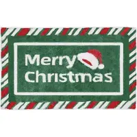 KAJA Merkloos Merry Christmas Woonkamer Vloermat - Antislip & Wasbaar
