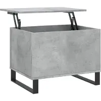 vidaXL Salontafel 60x44,5x45 cm bewerkt hout betongrijs