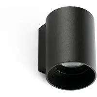Faro Kov 1L Round Wandlamp 34° Black | 2700K | 23°