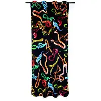 Seletti Toiletpaper Gordijn Snakes Black