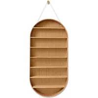 Ferm Living Oval Dorm rek Oiled oak