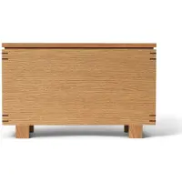 Ferm Living Bon houten doos 19x35 cm Oiled oak