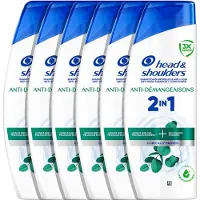 Head & shoulders Jeukende Hoofdhuid 2-in-1 Anti-Roos Shampoo en Conditioner - 6 x 250 ml