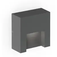 Wever & Ducre Reto Outdoor Wandlamp Reto 0.8 | Anthracite Grey