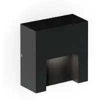 Wever & Ducre Reto Outdoor Wandlamp Reto 0.8 | Black Matt