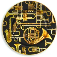 Seletti Toiletpaper Dinerbord Trumpets