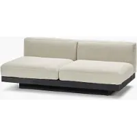 Serax Rudolph Bank met Kussen Two Seater | Beige|Black