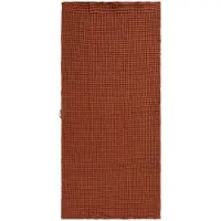 Ferm Living Organic Badhanddoek Brown Clay