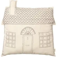 Ferm Living Abode Cushion Windows Cottage House