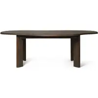 Ferm Living Tarn eettafel 118,5x220 cm Donker gebeitst beukenhout