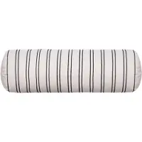 Ferm Living Twill bolster cylinderkussen Off-white-black