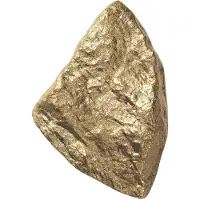 Ferm Living Comber Rock Haak 9 Cm - Haken en hangers Messing Brass - 1104270842