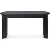 Ferm Living Bevel Bank Black Oiled Beech